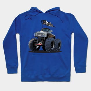 Cartoon monster truck Hoodie